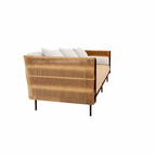 THREE SEATER SOFA WITH CUSHION (AHO/014/013)