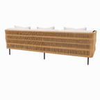 THREE SEATER SOFA WITH CUSHION (AHO/014/013)