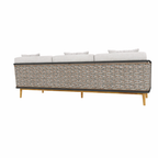 THREE SEATER SOFA WITH CUSHION (AHO/029/004)
