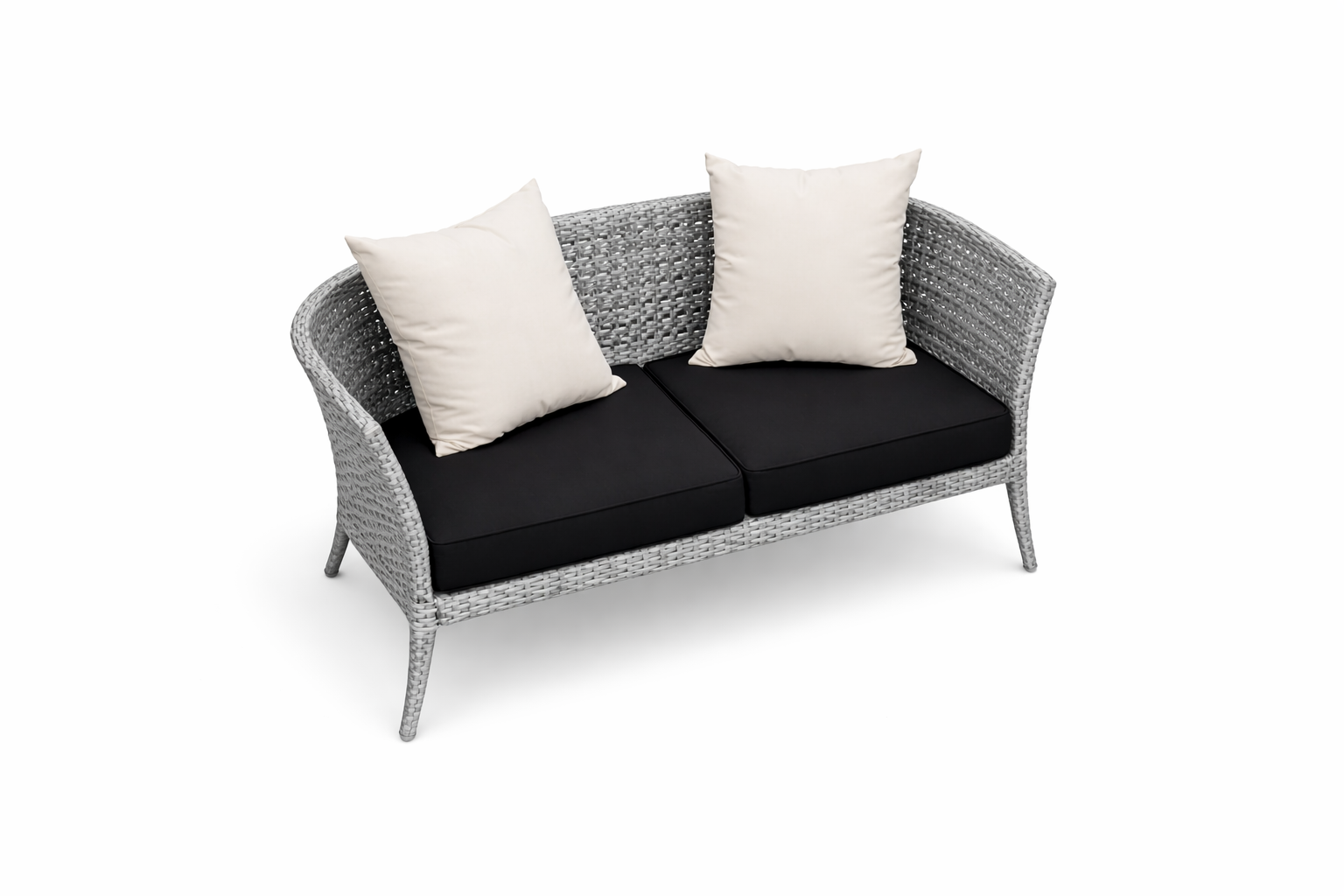THREE SEATER SOFA WITH CUSHION (AHOL/184/001)