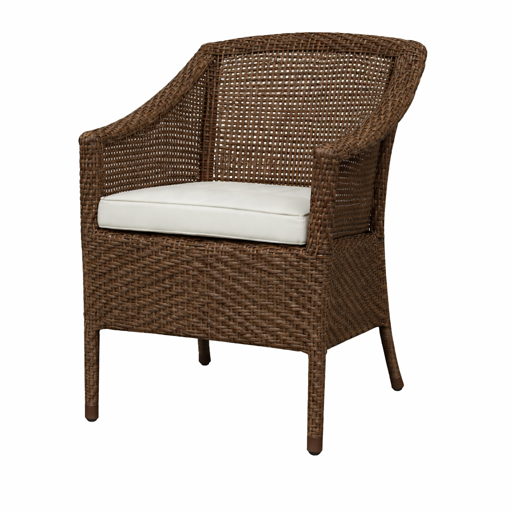 DINING ARMCHAIR WITH CUSHION (AHOD/412/001)