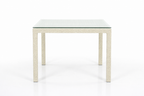 DINING TABLE WITH GLASS TOP (AHOD/141/003)