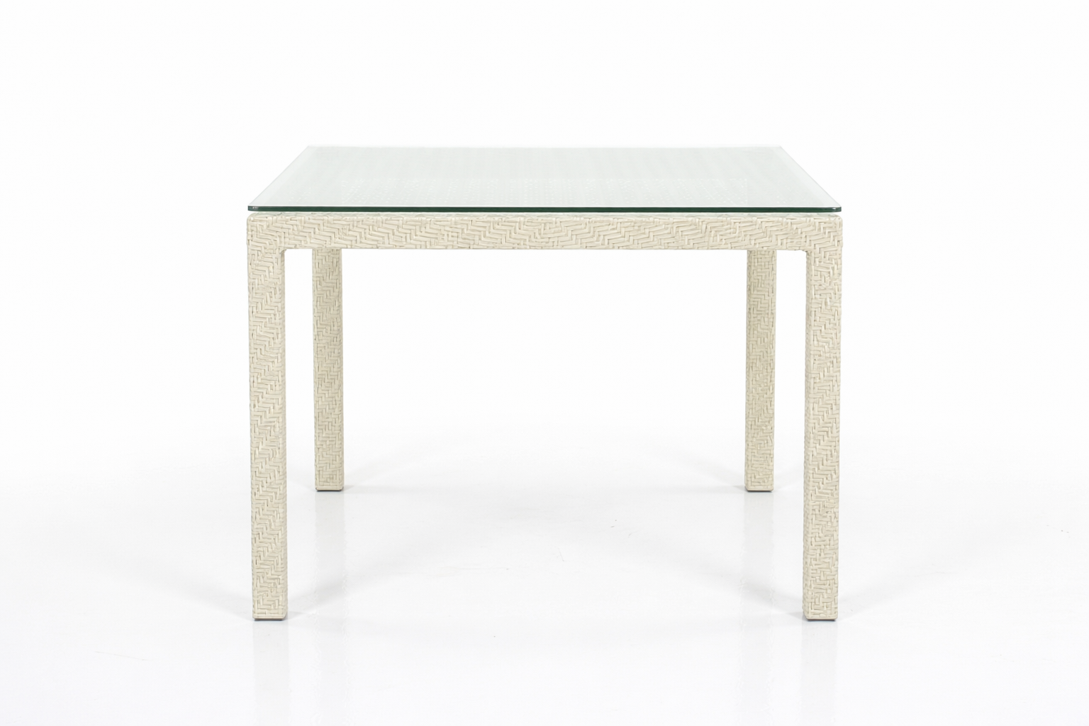 DINING TABLE WITH GLASS TOP (AHOD/141/003)