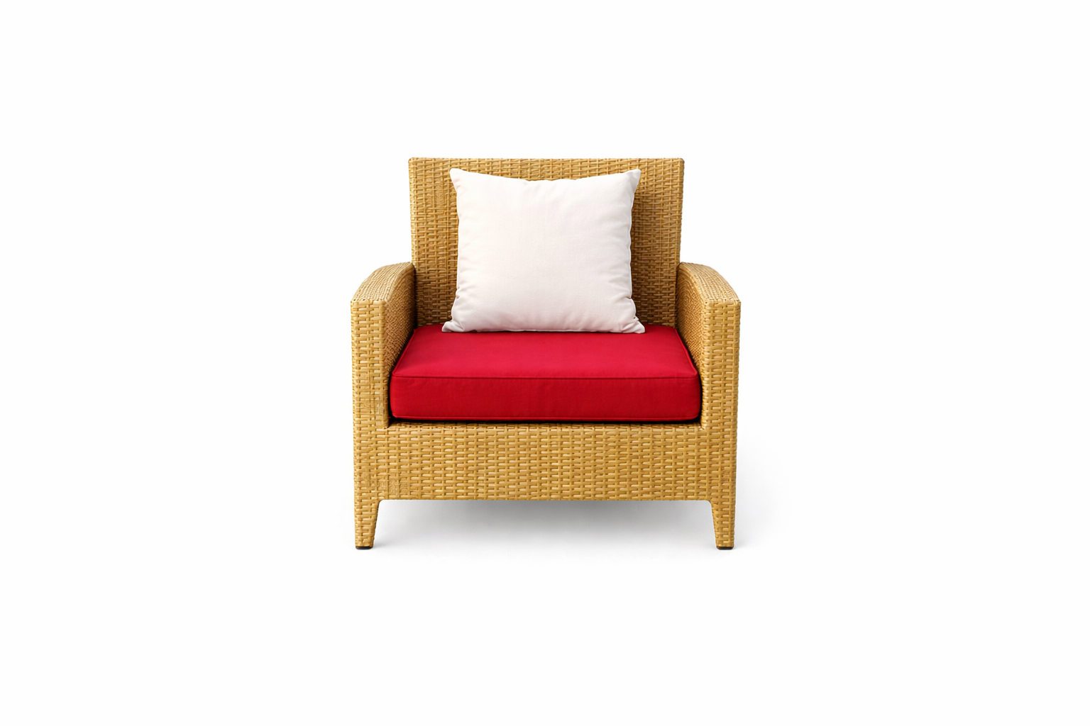 SINGLE SEATER SOFA WITH CUSHIONS (AHOL/133/003)