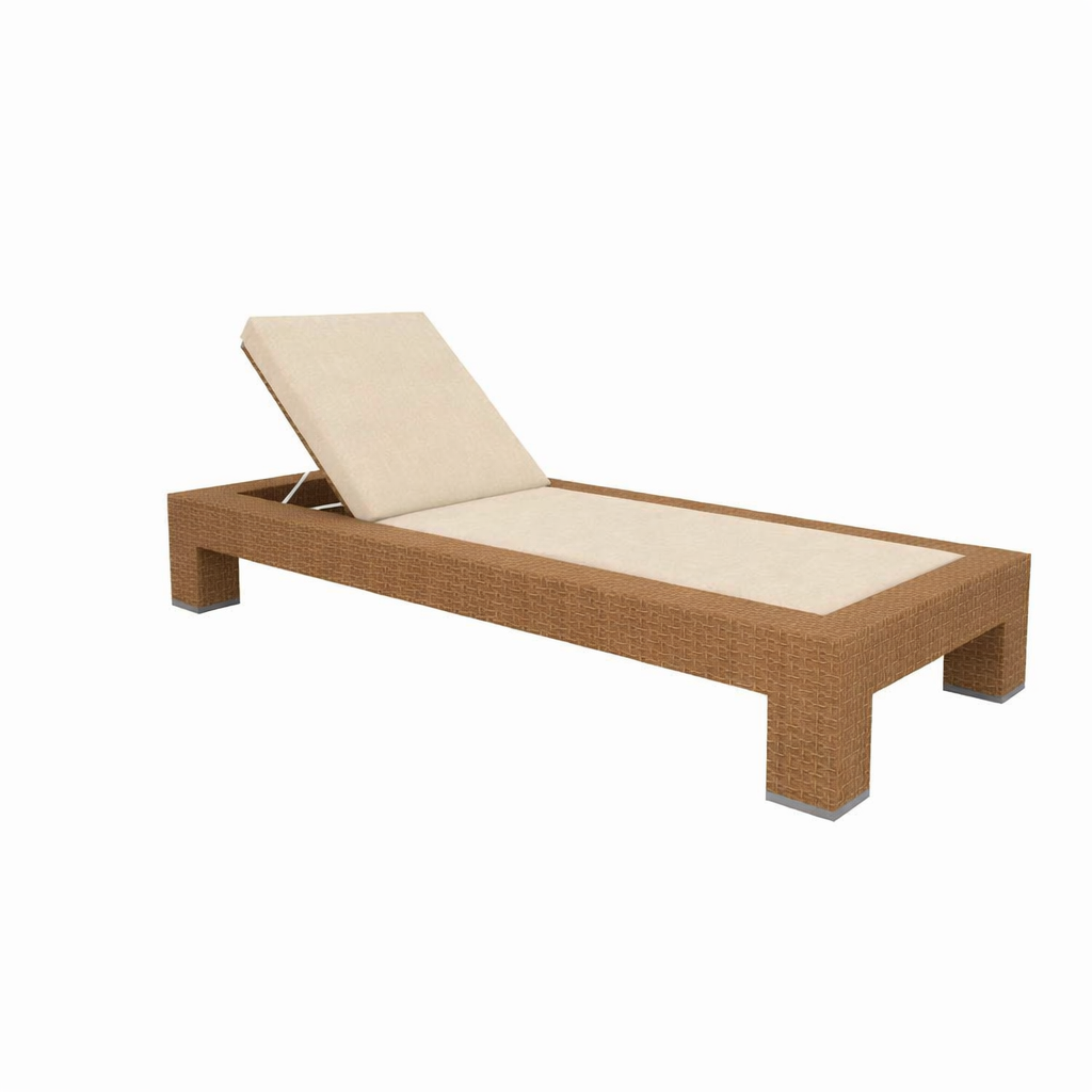 SUN LOUNGER WITH CUSHION (AHO/006/010)