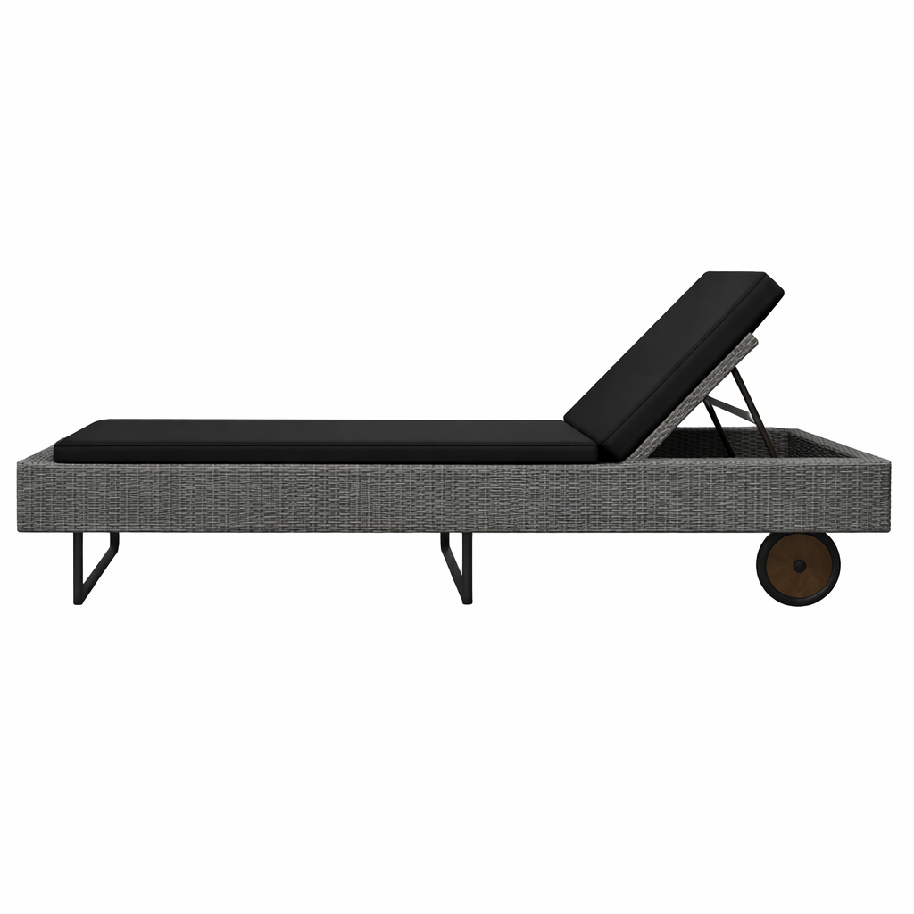 SUNLOUNGER WITH CUSHION (AHOC/206/001)