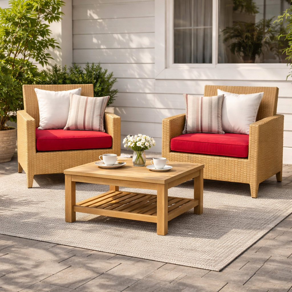 SINGLE SEATER SOFA WITH CUSHIONS (AHOL/133/003)