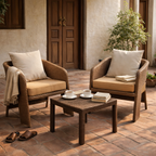 SINGLE SEATER SOFA WITH CUSHIONS (AHOL/191/002)