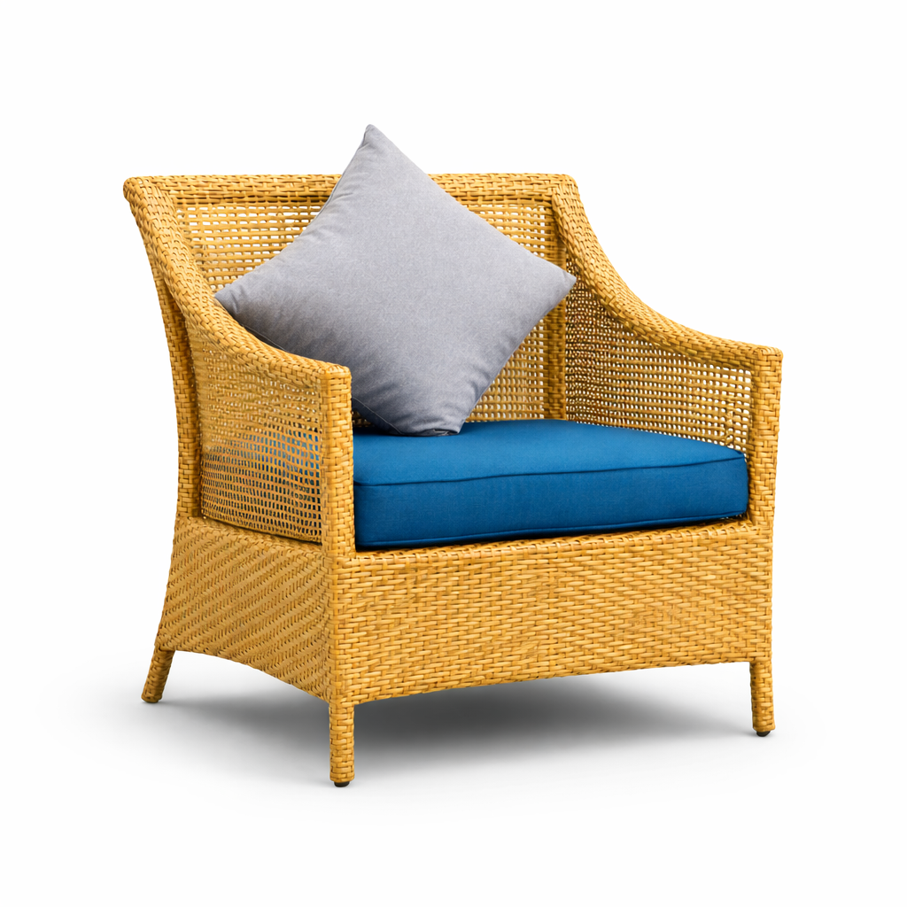 SINGLE SEATER SOFA WITH CUSHIONS (AHOL/412/003)