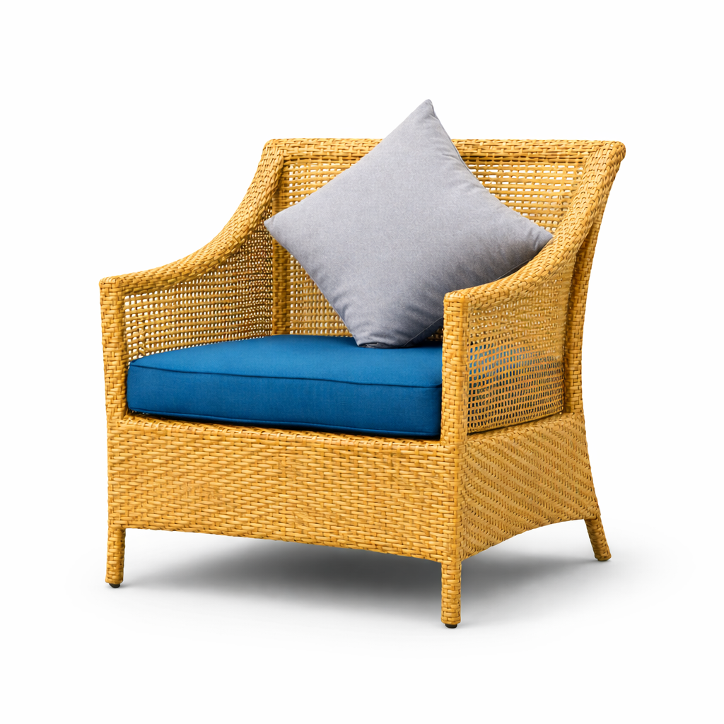 SINGLE SEATER SOFA WITH CUSHIONS (AHOL/412/003)