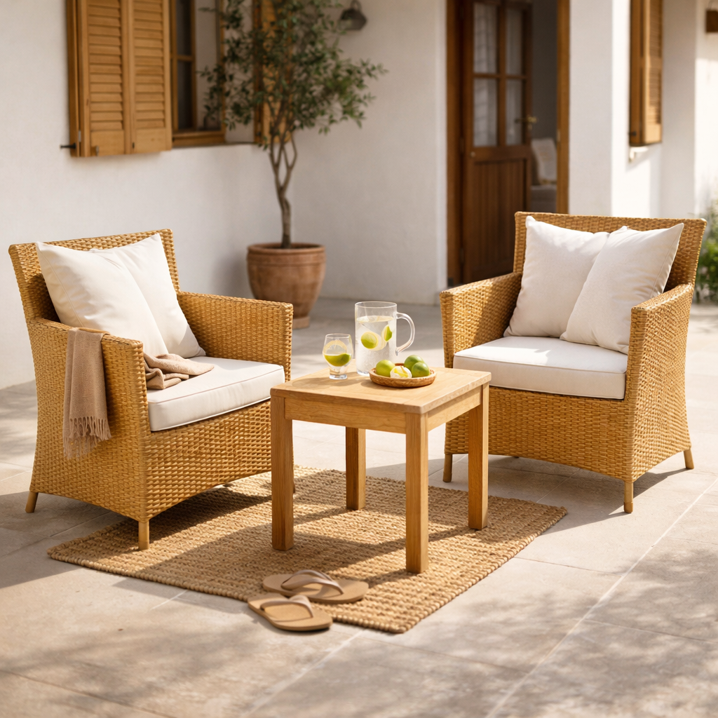 SINGLE SEATER SOFA WITH CUSHION (AHOL/107/003)