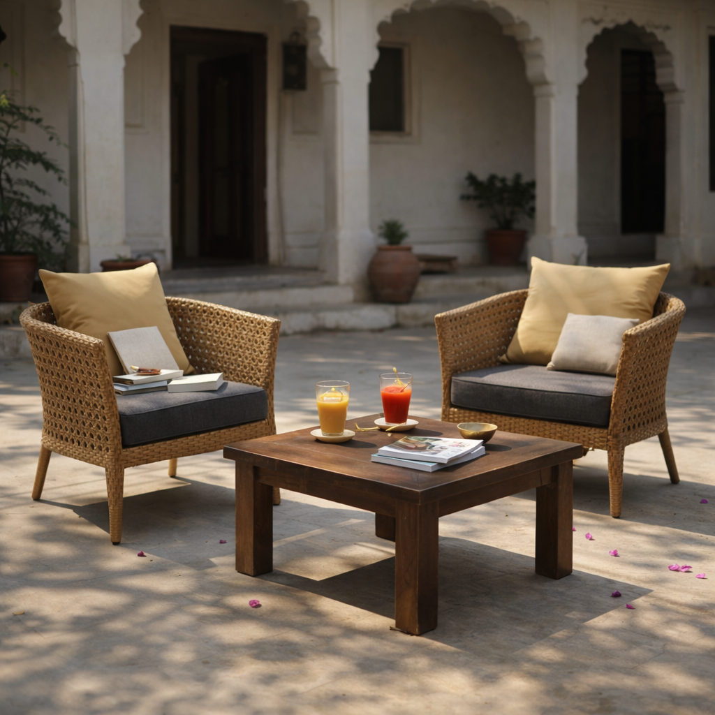 SINGLE SEATER SOFA WITH CUSHION (AHOL/184/003)