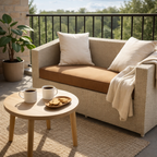 THREE SEATER SOFA WITH CUSHION (AHOL/100/001)