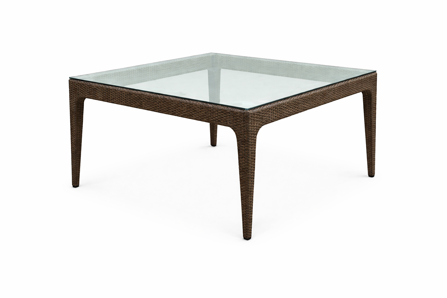 DINING TABLE WITH GLASS TOP (AHOD/250/002)
