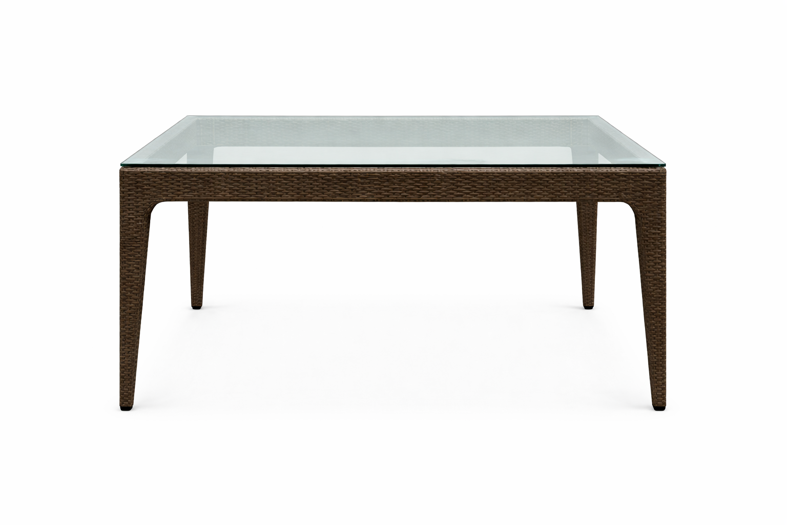 DINING TABLE WITH GLASS TOP (AHOD/250/002)