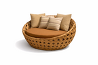 DOUBLE SEATER SOFA WITH CUSHION (AHOL/186/001)