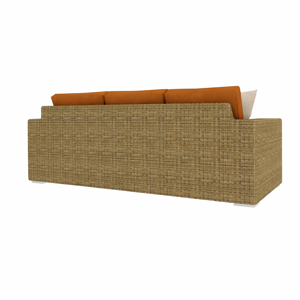 THREE SEATER SOFA WITH CUSHION (AHO/022/009)