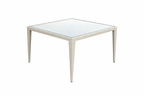 DINING TABLE WITH GLASS TOP (AHOD/137/002)