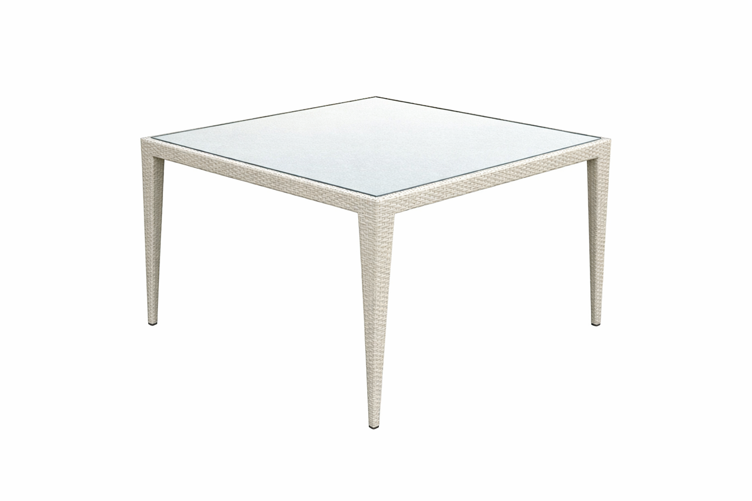 DINING TABLE WITH GLASS TOP (AHOD/137/002)