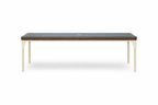 DINING TABLE WITH GLASS TOP (AHO/060/003)