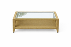 SIDE TABLE WITH GLASS TOP (AHOL/133/005)
