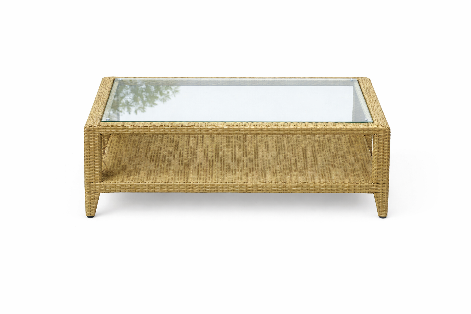 SIDE TABLE WITH GLASS TOP (AHOL/133/005)