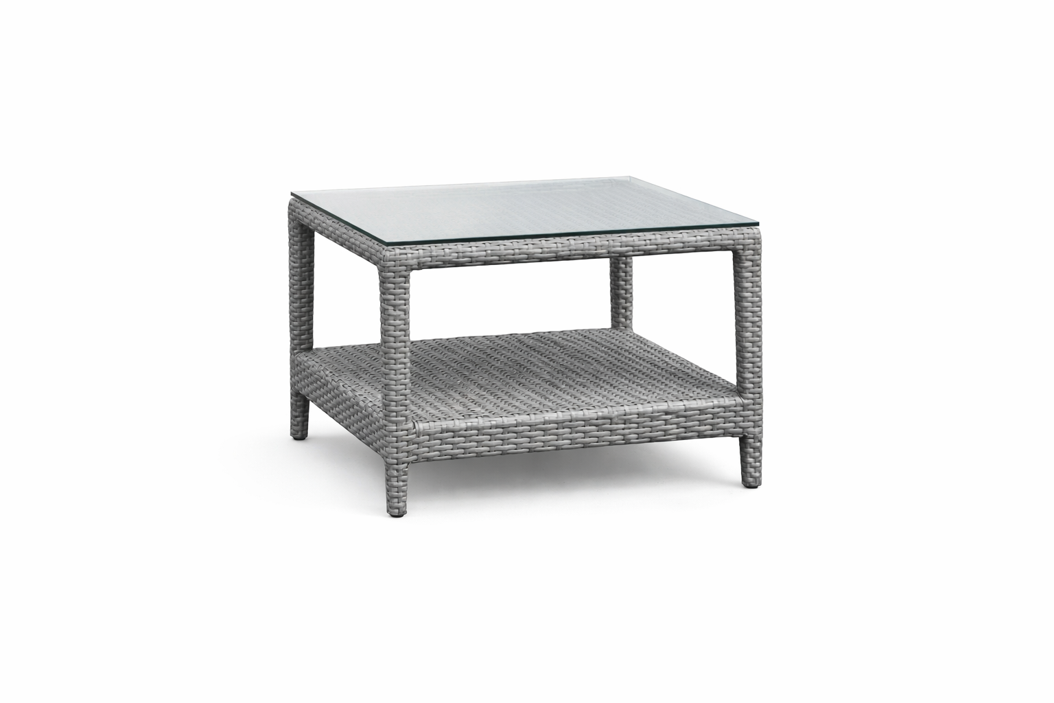 SIDE TABLE WITH GLASS TOP (AHOL/412/005)