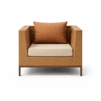 SINGLE SEATER SOFA WITH CUSHION (AHOL/189/003)