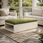 OPEN WIDE OTTOMAN WITH CUSHION (AHO/009/017)