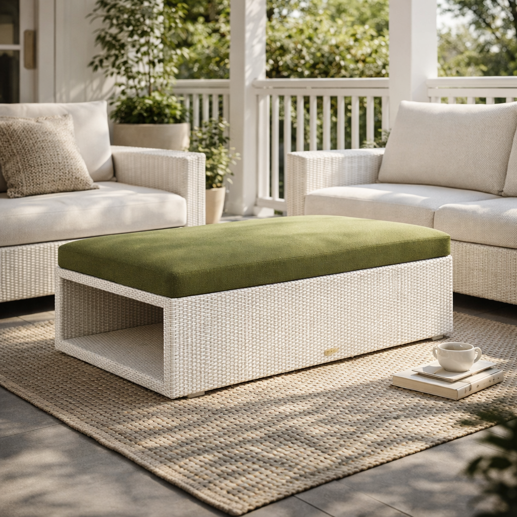 OPEN WIDE OTTOMAN WITH CUSHION (AHO/009/017)