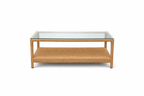 CENTER TABLE WITH GLASS TOP (AHOL/412/004)