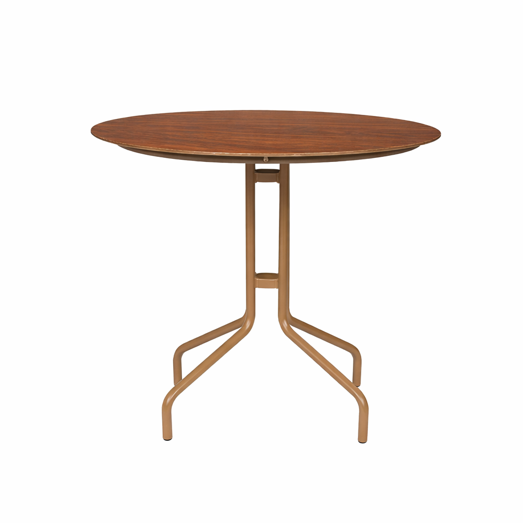 OUTDOOR TEA TABLE WITH HPL TOP (AHO/076/003)