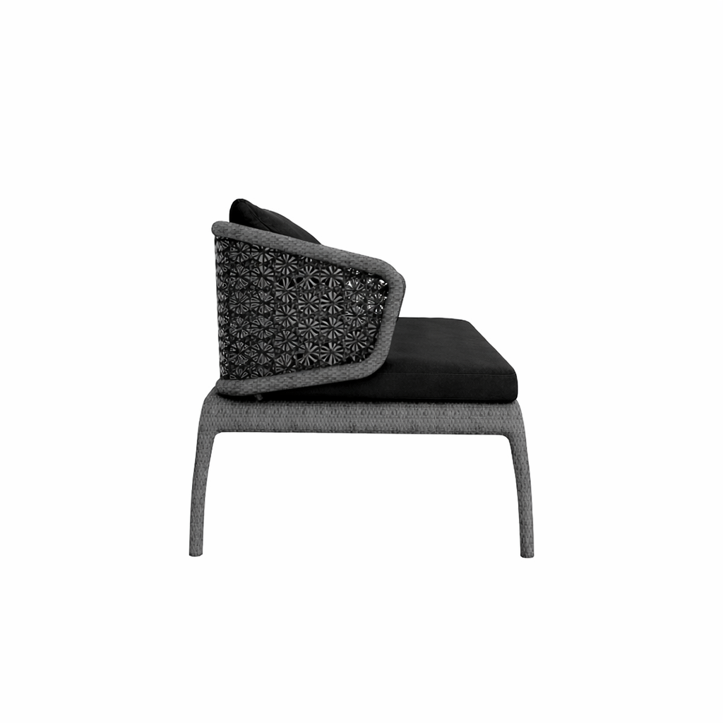 THREE SEATER SOFA WITH CUSHION (AHO/048/009)