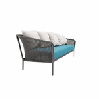 THREE SEATER SOFA WITH CUSHION (AHO/051/006)