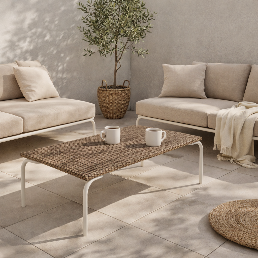 RECTANGULAR COFFEE TABLE WITH HPL TOP (AHO/015/008)