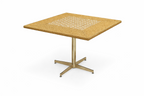 DINING TABLE WITH GLASS TOP (AHOD/202/002)