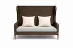 DOUBLE SEATER SOFA WITH CUSHIONS (AHOL/190/001)