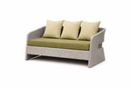 DOUBLE SEATER SOFA WITH CUSHIONS (AHOL/191/001)