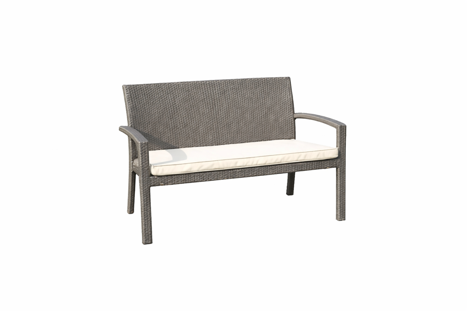 DOUBLE SEATER SOFA WITH CUSHIONS (AHOL/515/001)