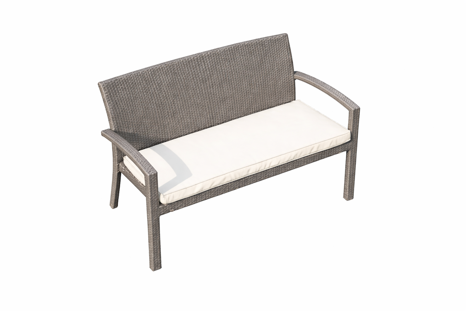 DOUBLE SEATER SOFA WITH CUSHIONS (AHOL/515/001)