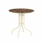 OUTDOOR TEA TABLE WITH HPL TOP (AHO/077/003)