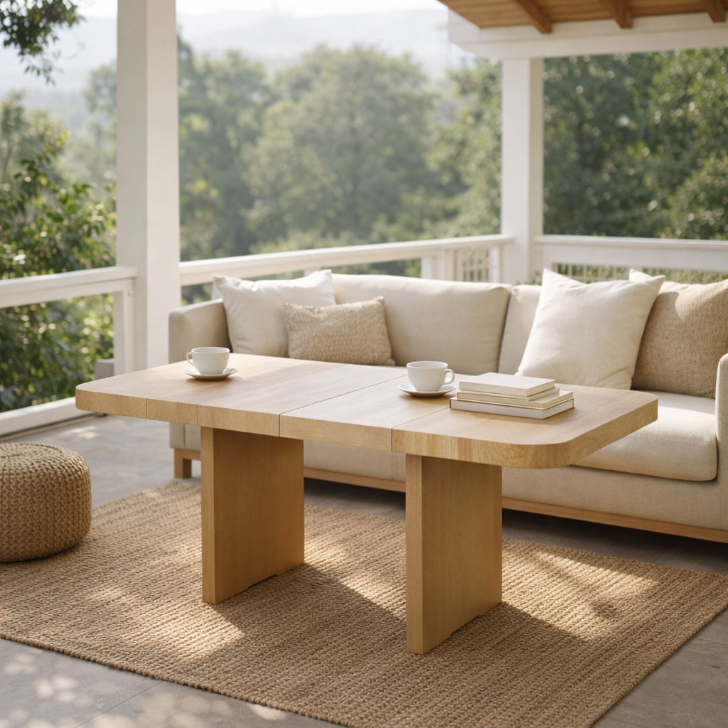 RECTANGLE TEAK TABLE TOP (AHO/013/047)