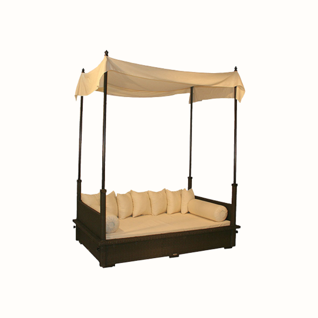 Day Bed with Cushioned Sides & Backrest