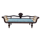 Coastal Charm Rattan Sofa Diwan