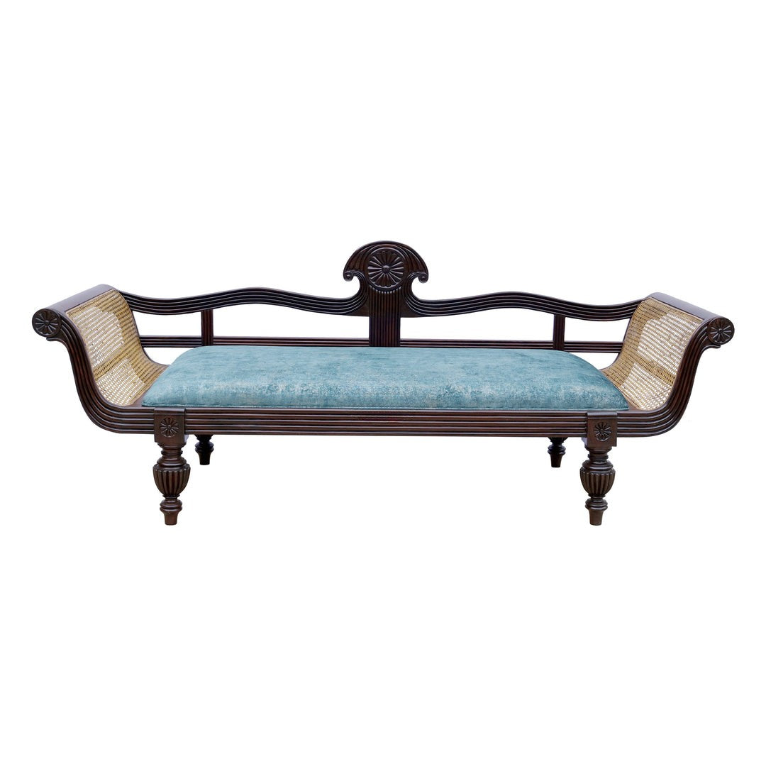 Coastal Charm Rattan Sofa Diwan