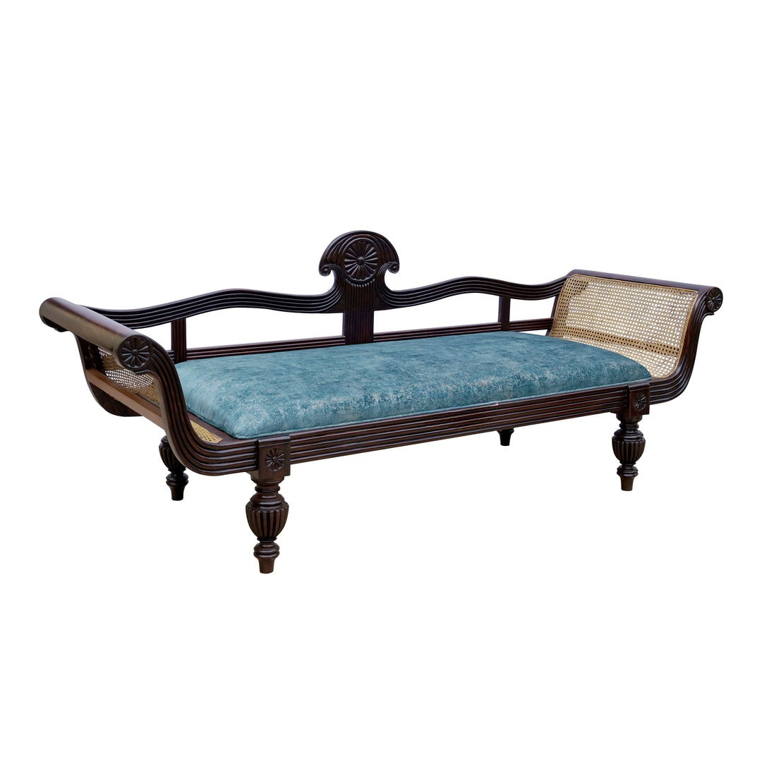 Coastal Charm Rattan Sofa Diwan