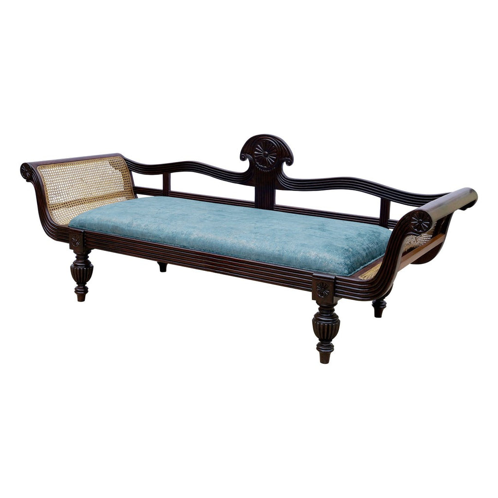 Coastal Charm Rattan Sofa Diwan