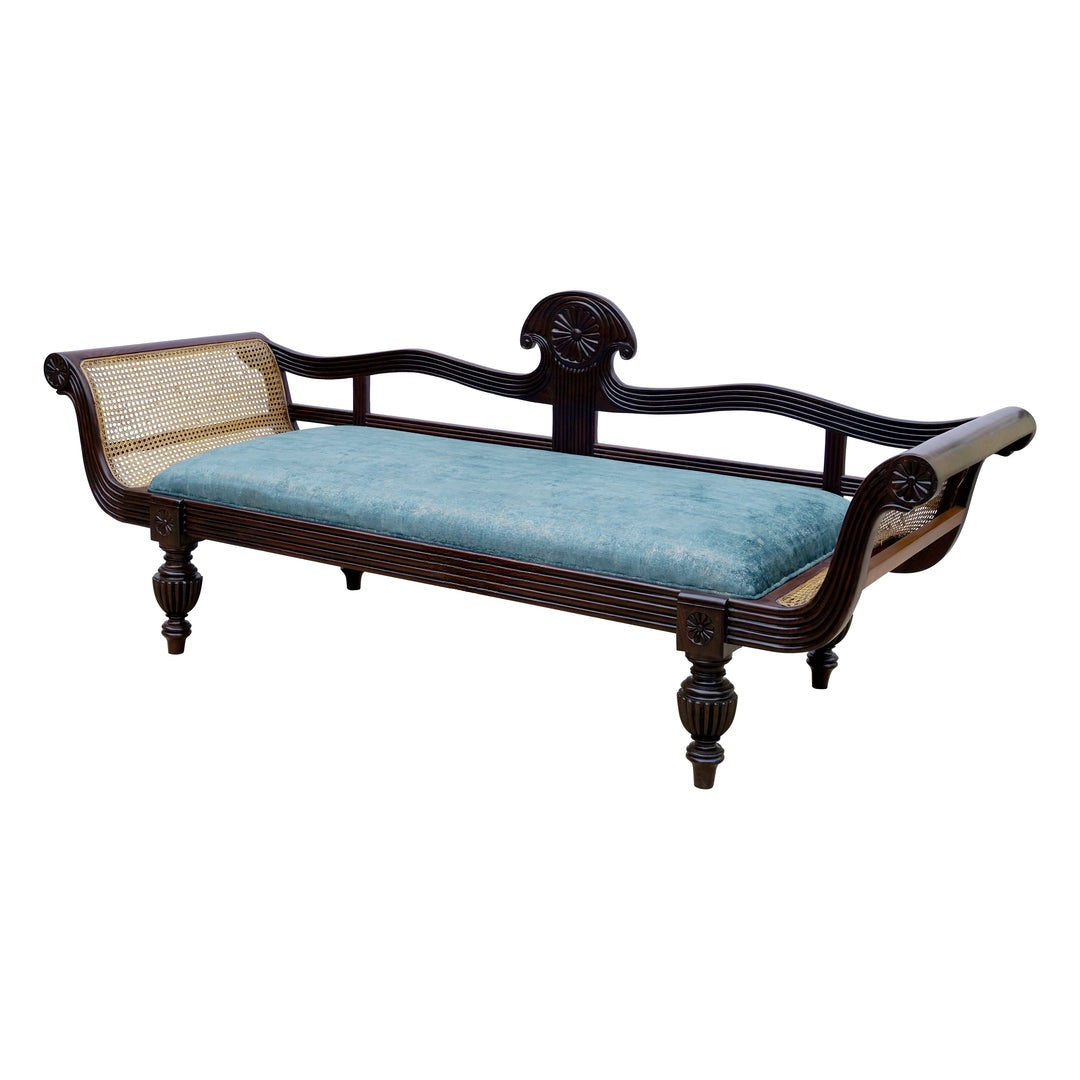 Coastal Charm Rattan Sofa Diwan