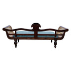 Coastal Charm Rattan Sofa Diwan