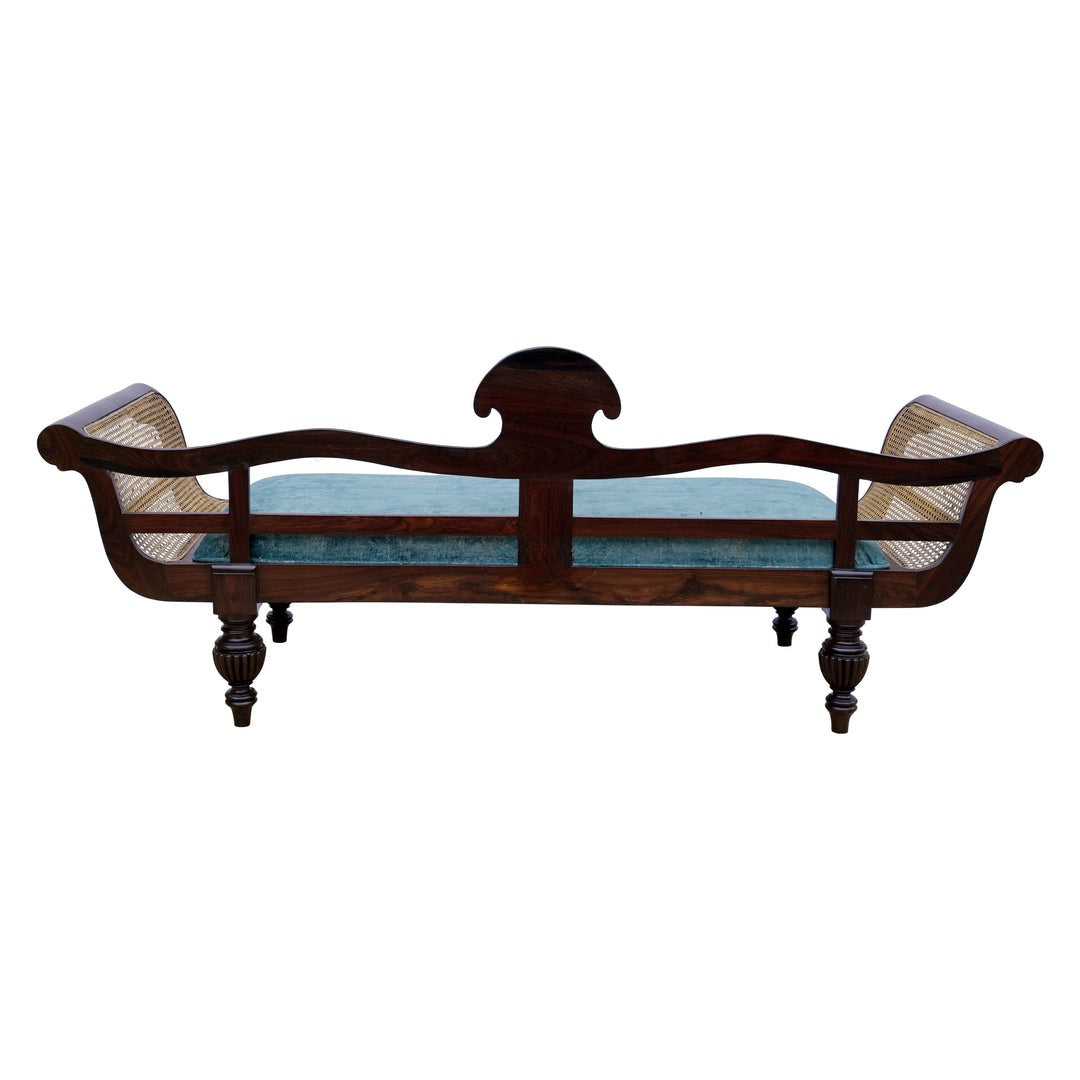 Coastal Charm Rattan Sofa Diwan